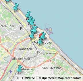 Mappa Via Silvio Spaventa, 65126 Pescara PE, Italia (2.07273)