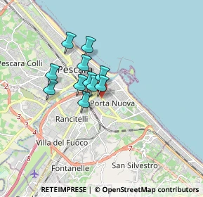Mappa Viale Marconi, 65127 Pescara PE, Italia (1.20909)