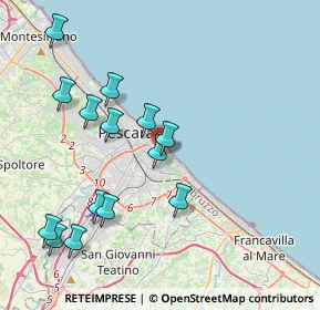 Mappa Via Fernando Francesco d'Avalos, 65126 Pescara PE, Italia (4.38071)