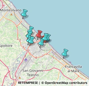 Mappa Via Fernando Francesco d'Avalos, 65126 Pescara PE, Italia (2.60636)