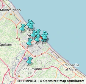 Mappa Via Fernando Francesco d'Avalos, 65126 Pescara PE, Italia (2.35636)