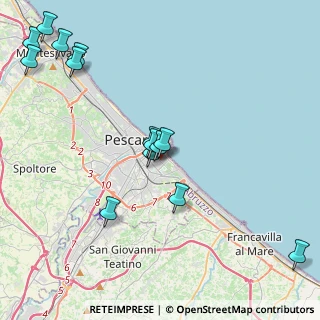 Mappa Viale Fernando Francesco d'Avalos, 65129 Pescara PE, Italia (4.99429)