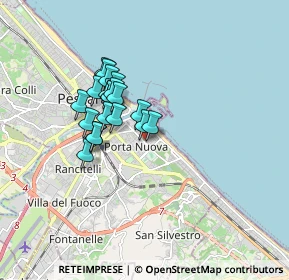 Mappa Via F. F. D'Avalos, 65126 Pescara PE, Italia (1.343)