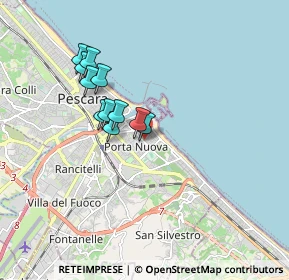 Mappa Via Fernando Francesco d'Avalos, 65126 Pescara PE, Italia (1.48545)