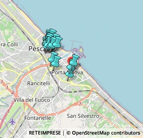 Mappa Via F. F. D'Avalos, 65126 Pescara PE, Italia (1.484)