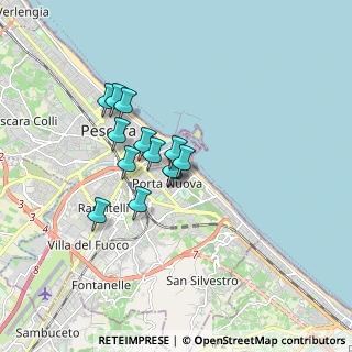 Mappa Viale Fernando Francesco d'Avalos, 65129 Pescara PE, Italia (1.28)