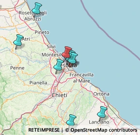 Mappa Via F. F. D'Avalos, 65126 Pescara PE, Italia (15.76)