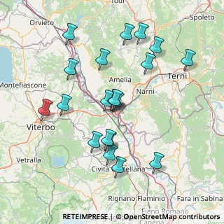 Mappa Via dei Cordari, 01028 Orte VT, Italia (15.6405)