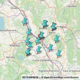 Mappa Via Carlo Alberto Dalla Chiesa, 01028 Orte VT, Italia (12.68444)