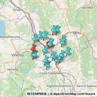 Mappa Via Carlo Alberto Dalla Chiesa, 01028 Orte VT, Italia (10.5355)