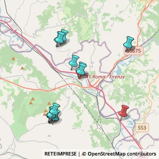 Mappa Via Carlo Alberto Dalla Chiesa, 01028 Orte VT, Italia (4.71813)