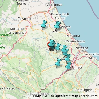 Mappa Corso Martiri Pennesi, 65017 Penne PE, Italia (9.61154)