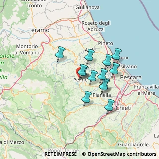 Mappa Corso Martiri Pennesi, 65017 Penne PE, Italia (10.59615)