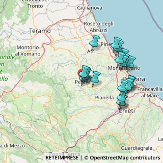 Mappa Corso Martiri Pennesi, 65017 Penne PE, Italia (14.8705)