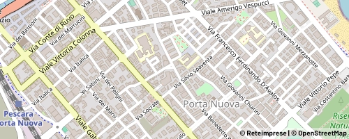 Mappa Pescara