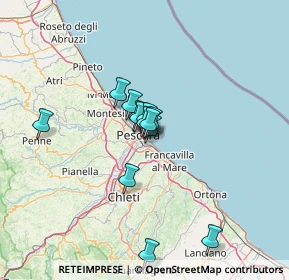 Mappa Via Benedetto Croce, 65127 Pescara PE, Italia (9.35308)