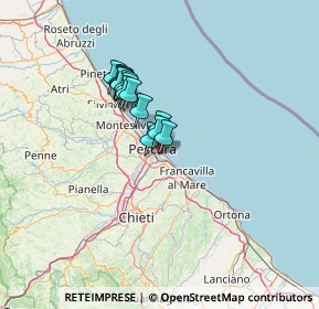 Mappa Via Benedetto Croce, 65127 Pescara PE, Italia (9.93267)