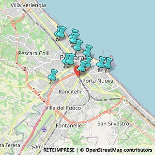 Mappa L.go Eugenio Sirolli, 65129 Pescara PE, Italia (1.37385)