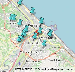 Mappa Via Saline, 65128 Pescara PE, Italia (1.8475)