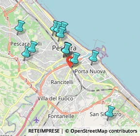 Mappa Via Saline, 65128 Pescara PE, Italia (1.81231)