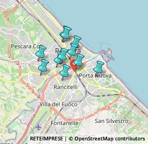 Mappa Via Saline, 65128 Pescara PE, Italia (1.20091)