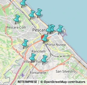 Mappa Via Saline, 65128 Pescara PE, Italia (1.95091)