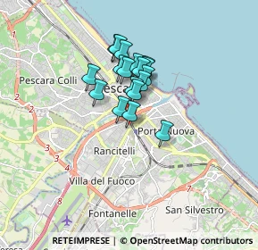 Mappa Via Saline, 65128 Pescara PE, Italia (1.19889)