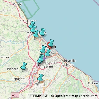 Mappa L.go Eugenio Sirolli, 65129 Pescara PE, Italia (6.98364)