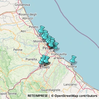 Mappa L.go Eugenio Sirolli, 65129 Pescara PE, Italia (7.81118)