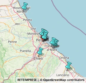 Mappa Via Saline, 65128 Pescara PE, Italia (8.47833)
