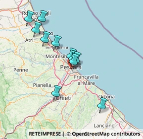 Mappa Via Saline, 65128 Pescara PE, Italia (13.58273)