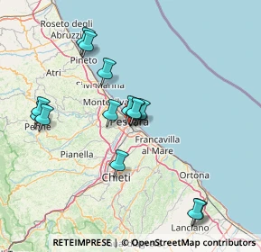 Mappa Via Saline, 65128 Pescara PE, Italia (14.76)