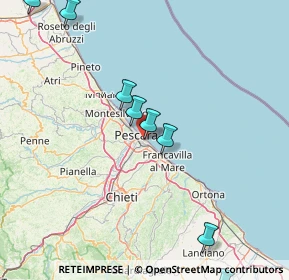 Mappa Via E.Jasonni, 65126 Pescara PE, Italia (32.29533)