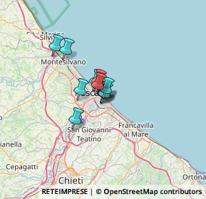 Mappa Via E.Jasonni, 65126 Pescara PE, Italia (3.41727)