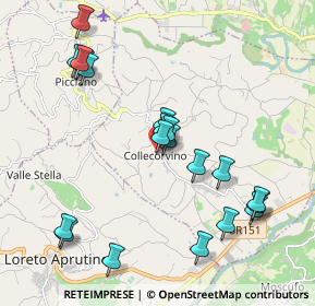 Mappa Via Battisti, 65010 Collecorvino PE, Italia (2.2025)