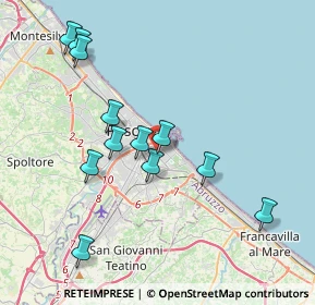 Mappa Via Melchiorre Delfico, 65126 Pescara PE, Italia (4.06583)