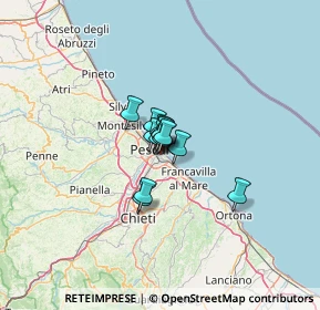 Mappa Via Melchiorre Delfico, 65126 Pescara PE, Italia (5.15923)