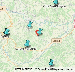 Mappa Via Giuseppe Garibaldi, 65010 Collecorvino PE, Italia (5.69)