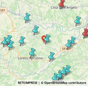 Mappa Via Giuseppe Garibaldi, 65010 Collecorvino PE, Italia (5.744)