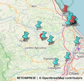 Mappa Via Vittorio Veneto, 65010 Collecorvino PE, Italia (10.0635)