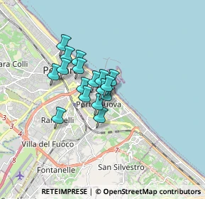 Mappa Viale D'Avalos, 65126 Pescara PE, Italia (1.11)