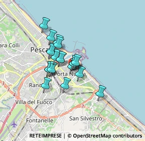 Mappa Viale D'Avalos, 65126 Pescara PE, Italia (1.217)