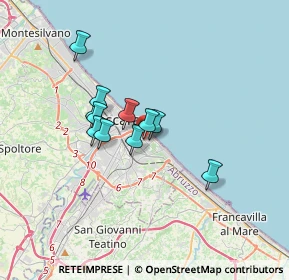 Mappa Viale D'Avalos, 65126 Pescara PE, Italia (2.56)