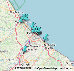 Mappa Piazza Salvo D'Acquisto, 65126 Pescara PE, Italia (3.97083)