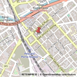 Mappa Piazza Emilio Alessandrini, 14, 65127 Pescara, Pescara (Abruzzo)