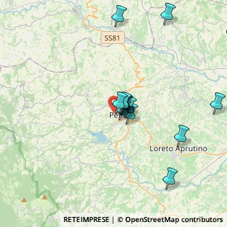 Mappa Via Battaglione Alpini l'Aquila, 65017 Penne PE, Italia (3.21)