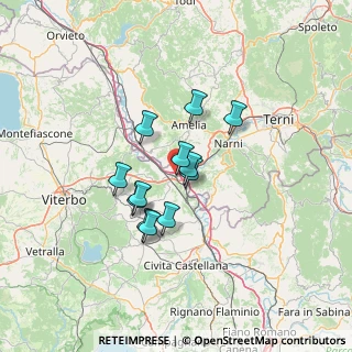 Mappa Via de Dominicis, 01028 Orte VT, Italia (10.18333)
