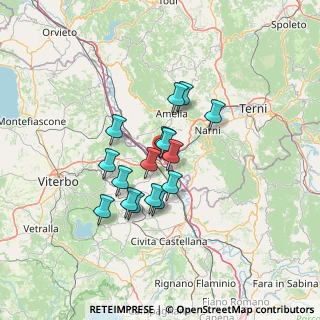 Mappa Via de Dominicis, 01028 Orte VT, Italia (10.51438)