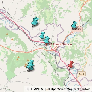 Mappa Via de Dominicis, 01028 Orte VT, Italia (4.7475)