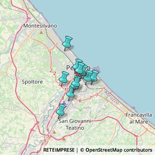 Mappa Via Aterno, 65100 Pescara PE, Italia (1.96091)